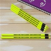 Neon Yellow Pencil