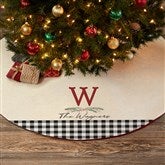 Festive Foliage Personalized Christmas Tree Skirt - 27899