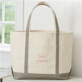 Grey Weekender Tote