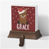 Holly Jolly Characters Personalized Christmas Stocking Holders - 28051