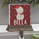 Snowman Stocking Holder