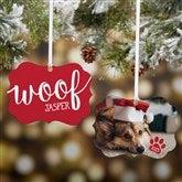 Woof Ornament