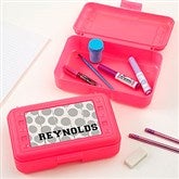 Pink Pencil Box