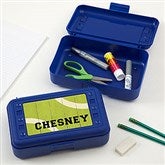 Blue Pencil Box