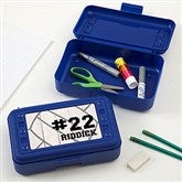 Blue Pencil Box