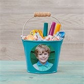 Mini Turquoise Bucket