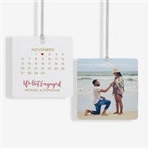 2.75 Square Metal - 2 Sided