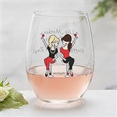 21oz. Stemless Wine Glass