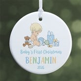 Precious Moments Our Favorite Gift Personalized Baby Boy Ornaments - 28698