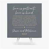 Love Is Patient Personalized Wedding Canvas Prints - 28742