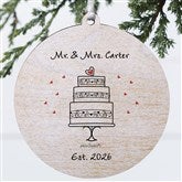 Wedding Celebration philoSophies Personalized Ornaments - 29210