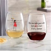 21oz. Stemless Wine Glass