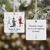 Paris Engagement philoSophies Personalized Ornaments - 29950