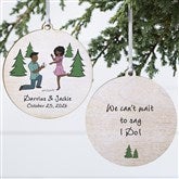 Engagement In The Park philoSophies Personalized Ornaments - 29953
