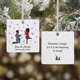 Winter Engagement philoSophies Personalized Ornaments - 29954