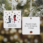 Fall Engagement philoSophies Personalized Ornaments - 29955