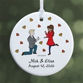 Fall Engagement philoSophies Personalized Ornaments - 29955