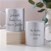 11 oz. Silver Mug