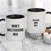 11 oz. Black Mug