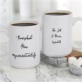 15 oz. White Mug