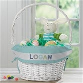 White Easter Basket