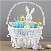 White Easter Basket