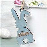 Blue Stain Wood Tag