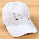 White Adult Hat