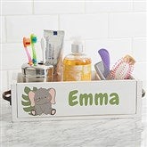 Elephant Wood Storage Box