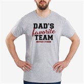 Dads Favorite Team Personalized Mens Shirts - 31157