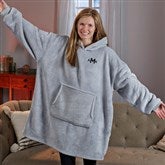 Grey Huggie Hoodie