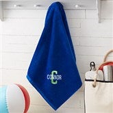 36x72 Blue Towel