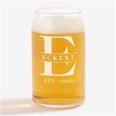 Lavish Last Name Personalized Beer Glasses - 31381