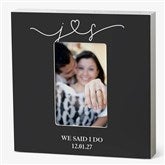 Drawn Together By Love Personalized Engagement Picture Frames - 31491