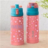 Coral Water Bottle