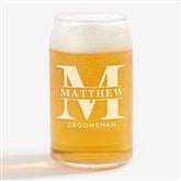 Lavish Groomsmen Wedding Engraved Beer Glasses - 31620