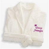 Ivory Fleece Robe-42