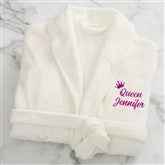 Ivory Fleece Robe-48