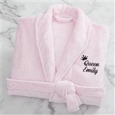 Pink Fleece Robe-42