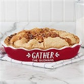 Red Pie Baking Dish