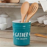 Turquoise Utensil Holder