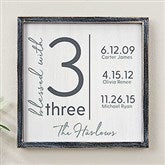 12x12 Blackwash Frame