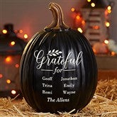 Large Black Pumpkin