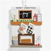 Fireplace Stockings Personalized Family Ornaments - 32293