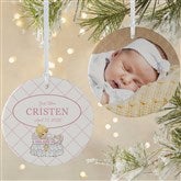 Precious Moments Personalized Girls Christening Ornament - 32597