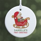 Precious Moments 1st Year Personalized Baby Ornaments - 32602
