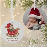 Precious Moments 1st Year Personalized Baby Ornaments - 32602