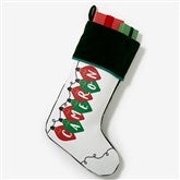 Holiday Lights Personalized Christmas Stockings - 32634