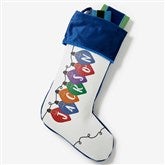 Holiday Lights Personalized Christmas Stockings - 32634