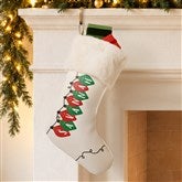 Holiday Lights Personalized Christmas Stockings - 32634